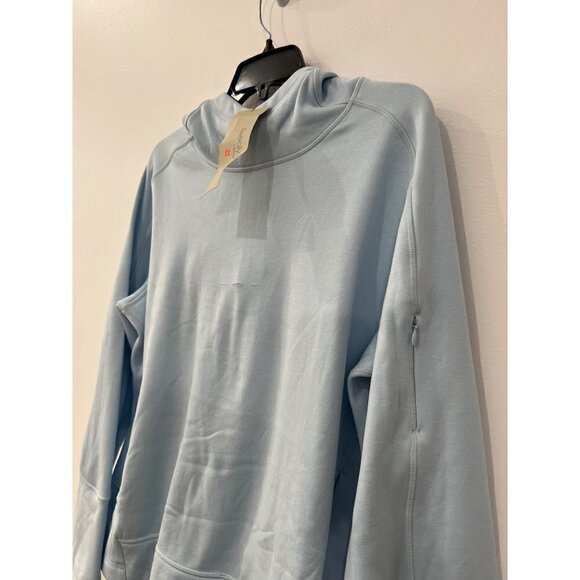 NWTD SWEATY BETTY Size 12 Sprinter Run Hoodie ALPINE BLUE MSRP $118 - Picture 16 of 16